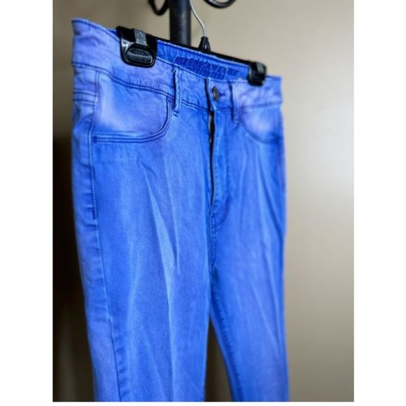 American Eagle Womens Stretch Denim High Rise Skinny Jeans Size 2 Blue - Picture 3 of 5